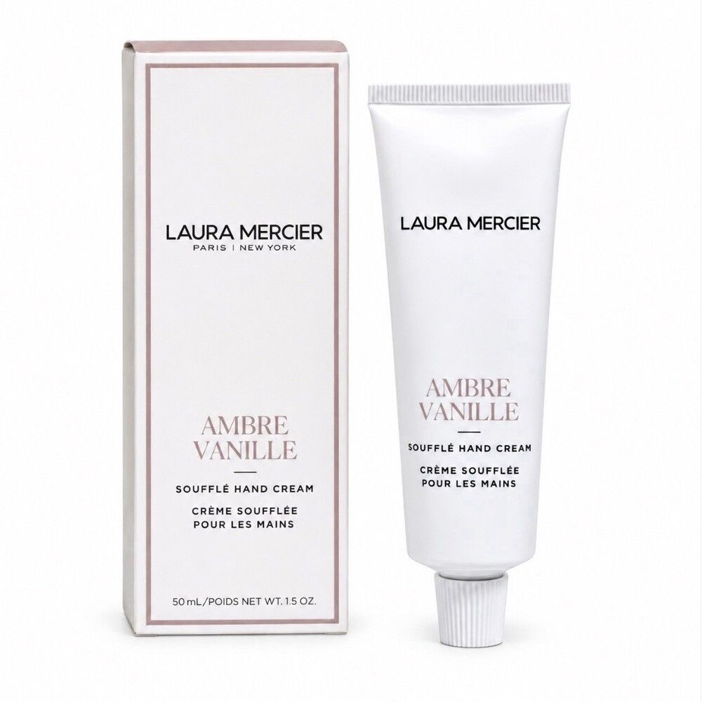 2X-Laura Mercier Ambre Vanille Souffle Hand Cream -50ml/1.5oz ea NIB SEALED